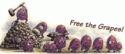 Free the Grapes Chain Gang